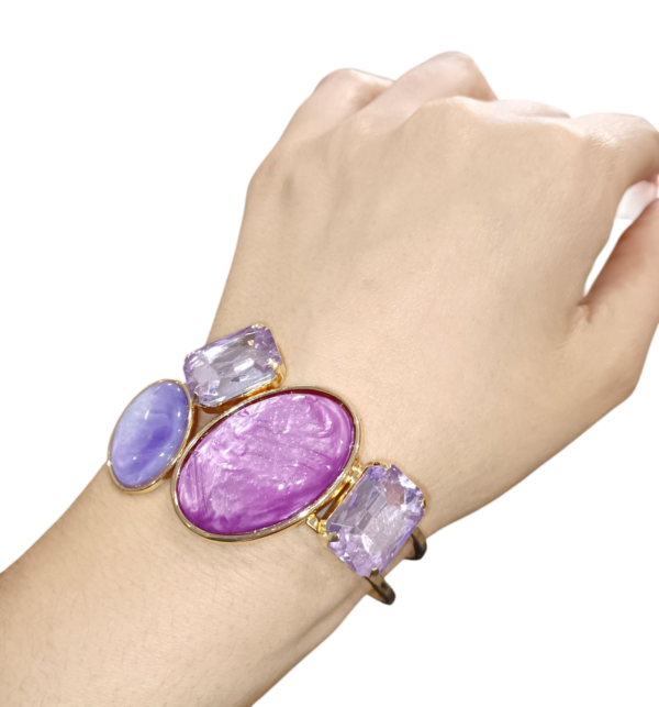 Bracciale Orchidea Lilla