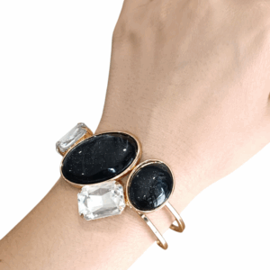 Bracciale Orchidea Nero