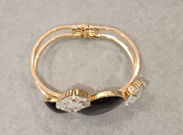 Bracciale Orchidea Nero - immagine 2
